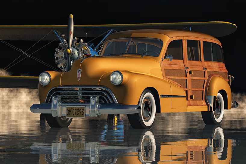 Oldsmobile Special 66 Station Wagon From 1948 by Art to make a house your home