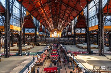 De grote markthal van Boedapest (0164) van Reezyard