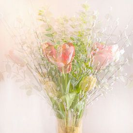 Bouquet doux de printemps sur Stefanie van Dijk