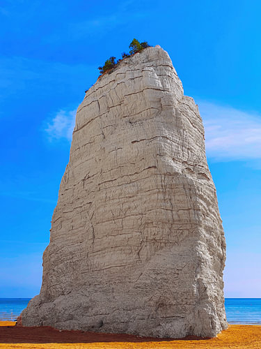 Pizzomunno, Vieste, Gargano, Pouilles