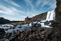 Þingvellir waterfall