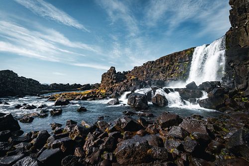Wasserfall Þingvellir