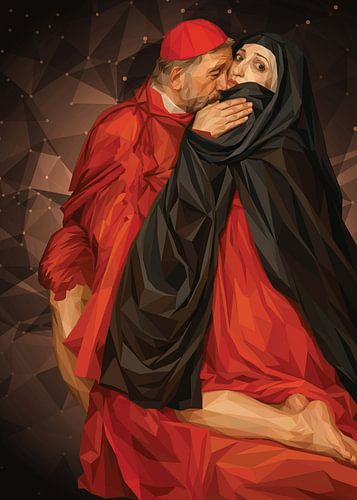 Kardinal und Nonne