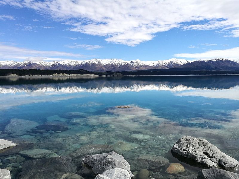 Neuseeländischer See von Lennard van der zee