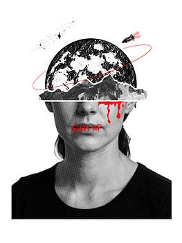 PARTIR ! Une image surréaliste sur le thème du voyage