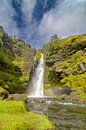 Gluggafoss waterval in IJsland tijdens een mooie dag van Sjoerd van der Wal Fotografie thumbnail