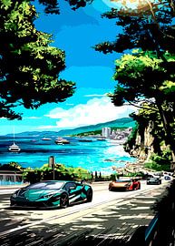 Car sport lamborgini sur Leader Fc