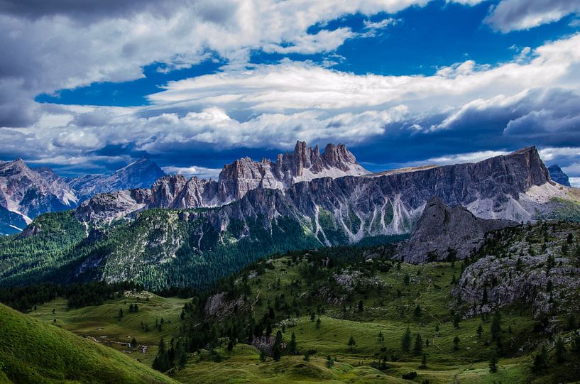 Paysage de montagnes par Fred van Bergeijk