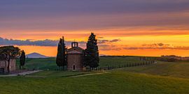 Panorama de la Cappella della Madonna di Vitaleta sur Henk Meijer Photography