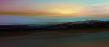 Coucher de soleil dans les montagnes 22