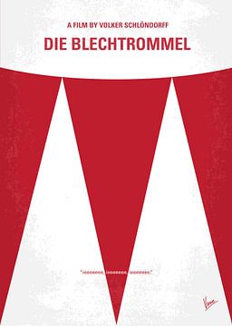 No022 My Die Blechtrommel minimal movie poster van Chungkong Art