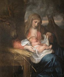 Madone de la paille, Antoon van Dyck