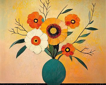 Vase of Vibrance van De Mooiste Kunst