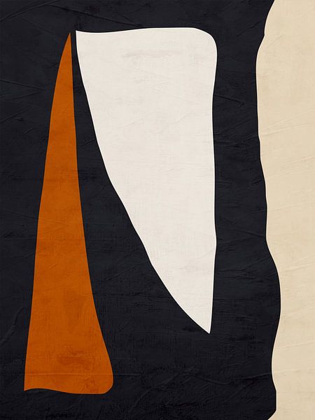 Organic abstract art - earthy tones by Online Arts