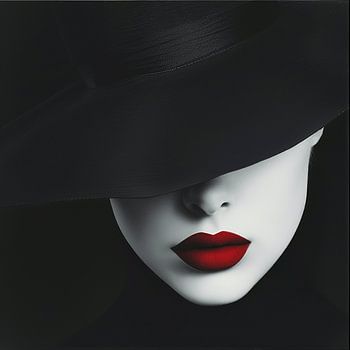 Accents rouges | La femme intrigante