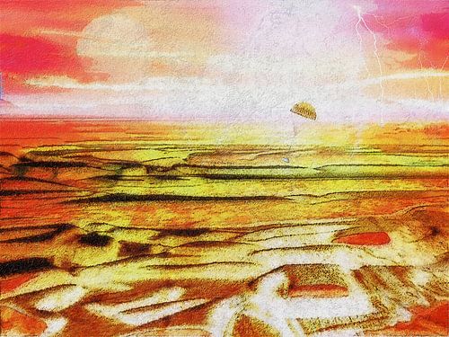 Landing of Huygens on Titan