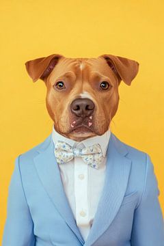 American Staffordshire Terrier von Poster Art Shop