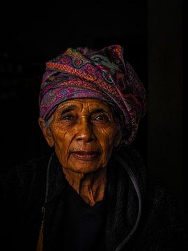 Vrouw uit Bali van Diane Van der Rijst