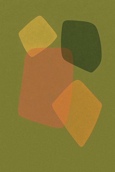 Abstrakte Blattschatten von Moonheart Artworks