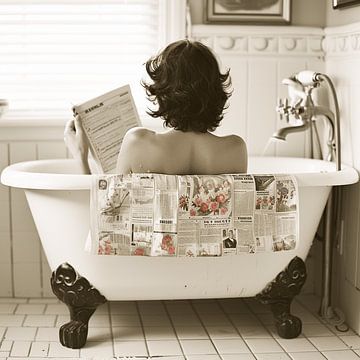 Joe Jackson's Sunday Melody in the Bath (La mélodie du dimanche dans le bain) sur Karina Brouwer