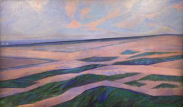 Landschap met duinen, Piet Mondriaan