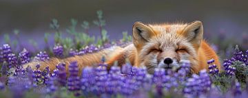 Lavendel Vos van ByNoukk
