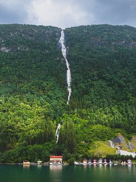 Noorse fjorden in Vik van Yanuschka Fotografie | Noordwijk