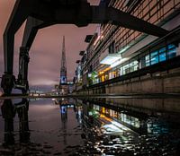Cranes in the Port of Hamburg