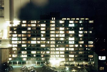 Reflexion in der Nacht