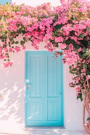 Blütenzauber Tür von Poster Art Shop