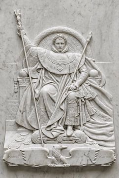 Napoleon auf seinem Kaiserthron