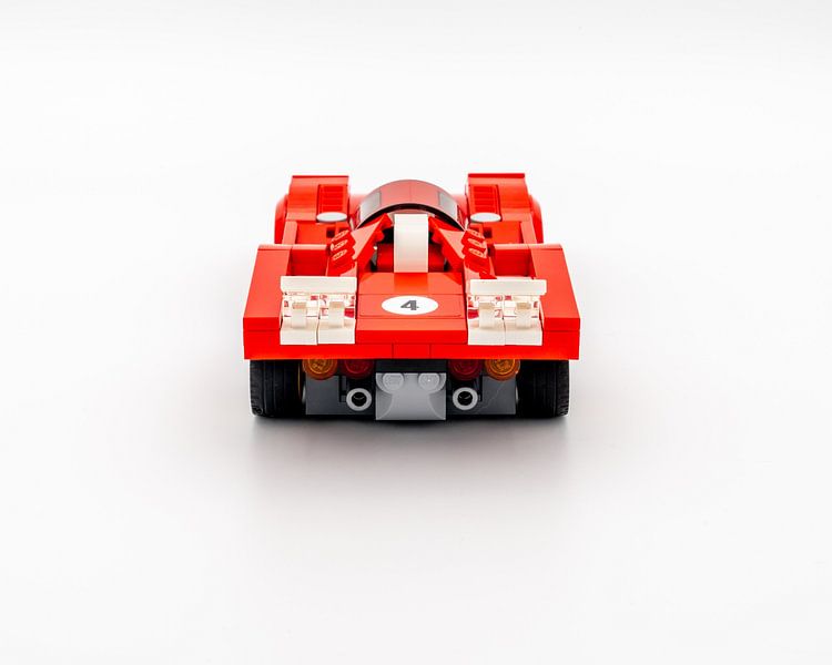 Lego Ferrari 512M Rückseite von Sonia Alhambra Mosquera