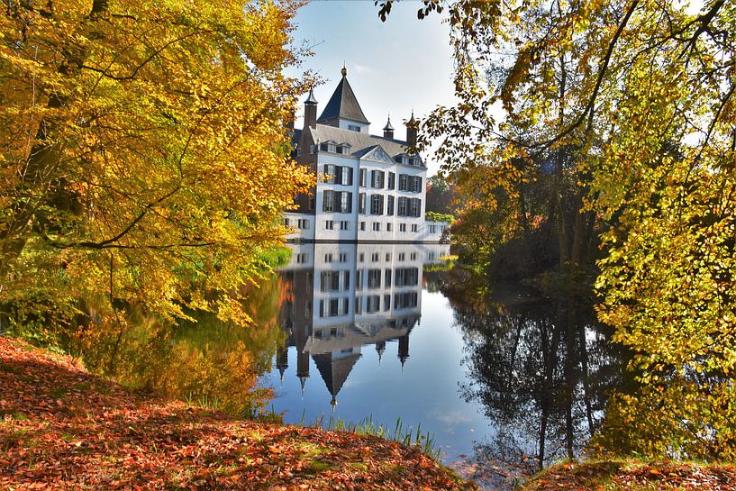 Kasteel Renswoude in de herfst van Egbert van Ede