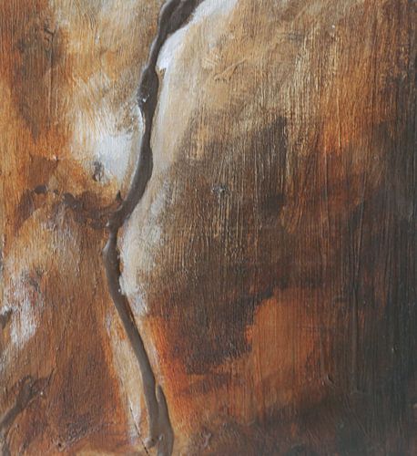 A woman, now you see her, now you don't.