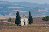 La Kapelle Vitaleta Toskana. von Dennis Wierenga Miniaturansicht