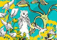 Little owl fantasy