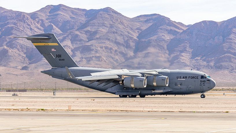 Boeing C-17 Globemaster III de l'armée de l'air américaine. par Jaap van den Berg