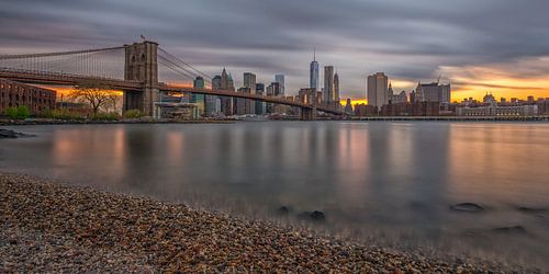 Ligne d'horizon de New York - Pont de Brooklyn (9) sur Tux Photography