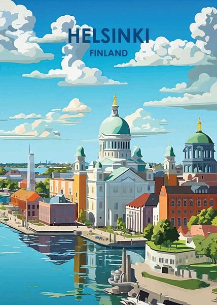 Le port d'Helsinki : Un joyau nordique par PublicArt77