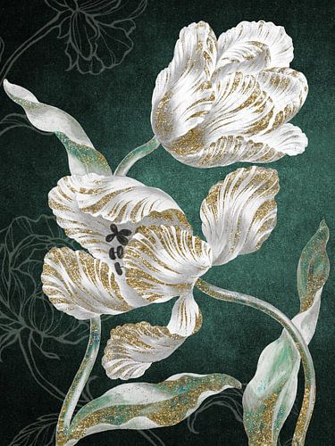 Green and Golden by Marja van den Hurk