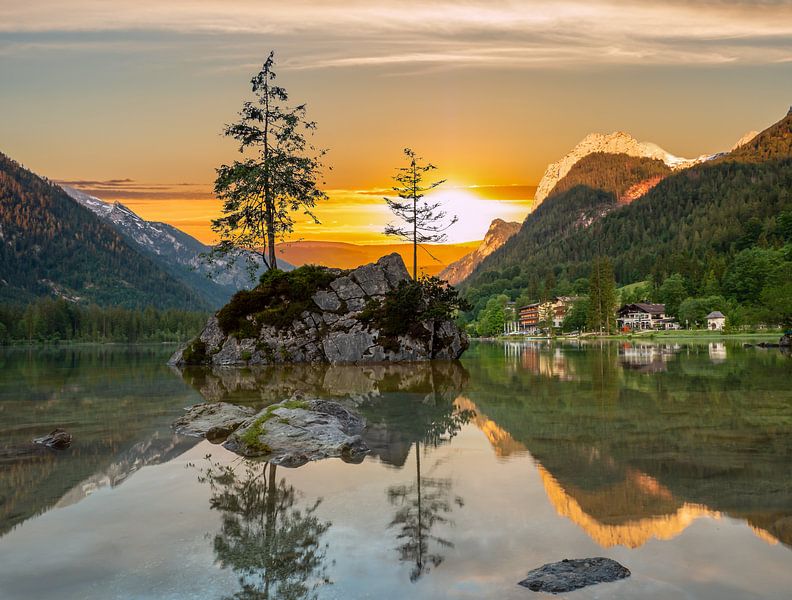 Hintersee Landschaft im Berchtesgadener Land von Animaflora PicsStock