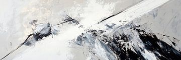 Black and white abstract by Poster Art Shop