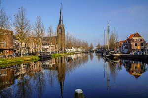 Zicht op Weesp van Dirk van Egmond