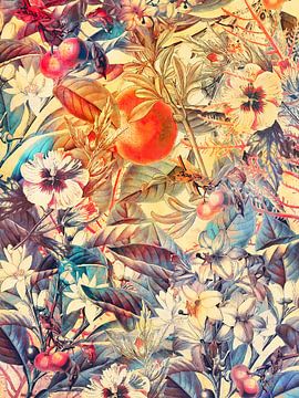 fleurs et fruits art nature #fleurs sur JBJart Justyna Jaszke