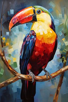 Toucan - le roi des tropiques sur New Future Art Gallery