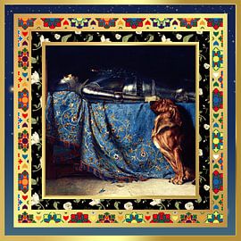 S.F. Remastered Version of Requiescat by Briton Rivière by Silver Fox Art Decor