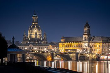 Dresden by night – from the Japanese Palace to the Frauenkirche