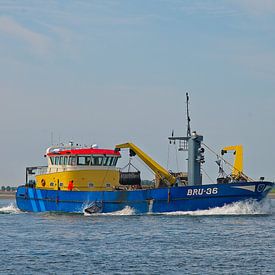 Fishing boat from Bruinisse. by Ada Munnik