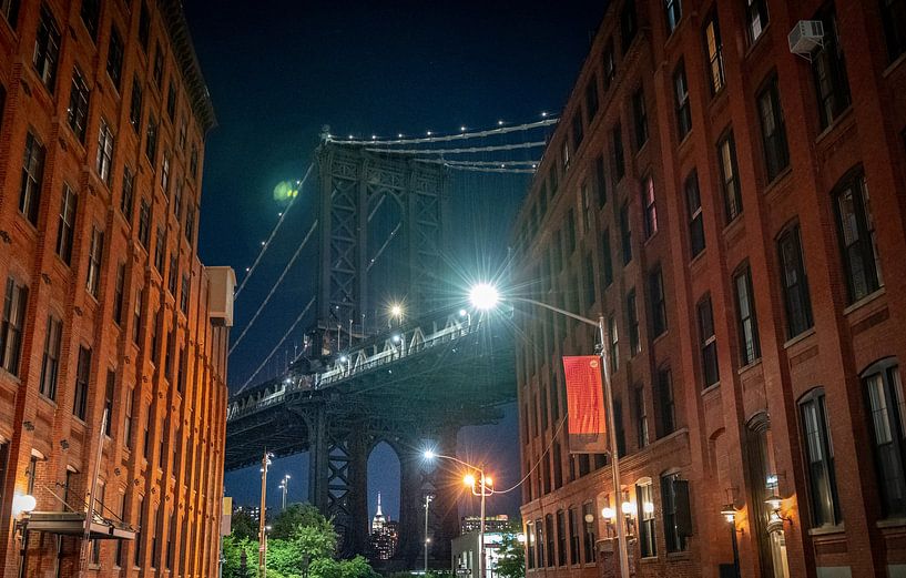 DUMBO Manhattan Bridge Tower, New York City by Patrick Groß