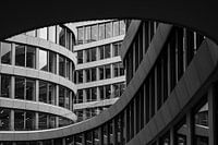 L'art architectural en noir et blanc